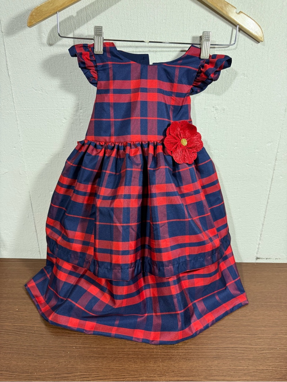 Pippa & Julie Gingham Party Dress 4T